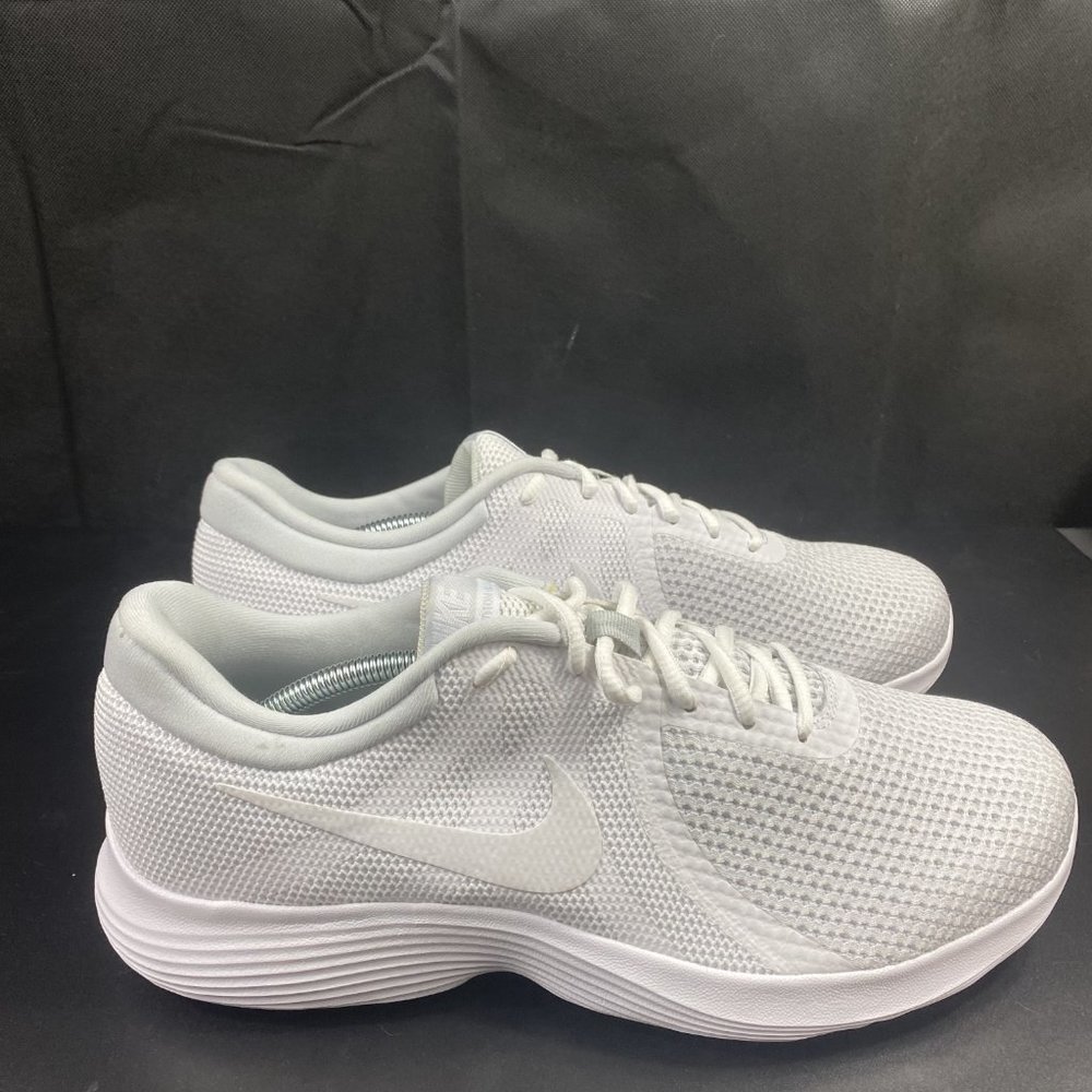 Nike Mens Revolution 4 Shoes - White - [AA7402-100] Size 11.5W NO BOX